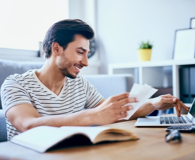 Happy man that has used the Union Plus Personal Loan Happy man that has used the Union Plus Personal Loan