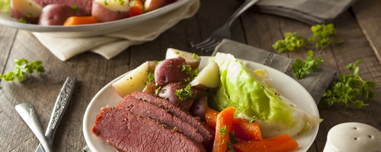 Celebrate St. Patrick’s Day with union-made corned beef, potatoes, cabbage and beer. Celebrate St. Patrick’s Day with union-made corned beef, potatoes, cabbage and beer.