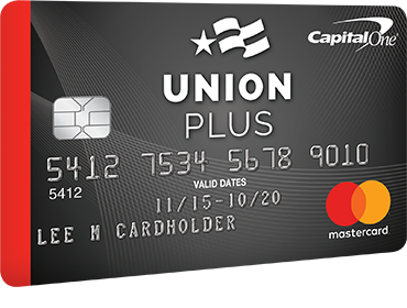 union plus credit card program for union members and their families