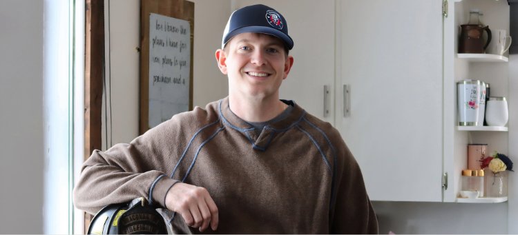 IAFF Member is a true happy homeowner